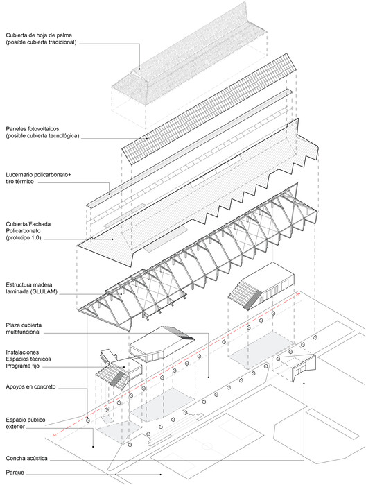 Villas de San Pablo Cultural Center, Barranquilla / ETHZ + Alejandro Restrepo Montoya - Image 19 of 21