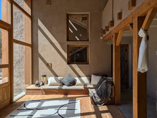 Gulzar’s Residence / Field Architects - Interior Photography, Wood, Beam, Chair