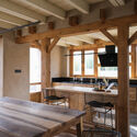 Gulzar’s Residence / Field Architects - Interior Photography, Houses, Kitchen, Beam, Table, Countertop, Chair