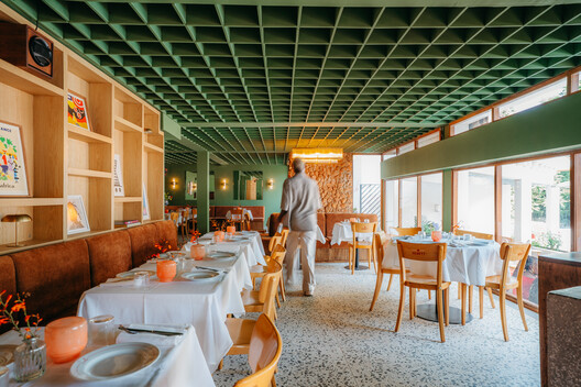 Céline & Lolo Hotel / Powerhouse Company Céline & Lolo Hotel / Powerhouse Company - Interior Photography, Wood, Chair, Table