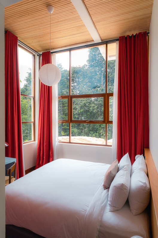 Céline & Lolo Hotel / Powerhouse Company Céline & Lolo Hotel / Powerhouse Company - Interior Photography, Bedroom, Wood, Bed