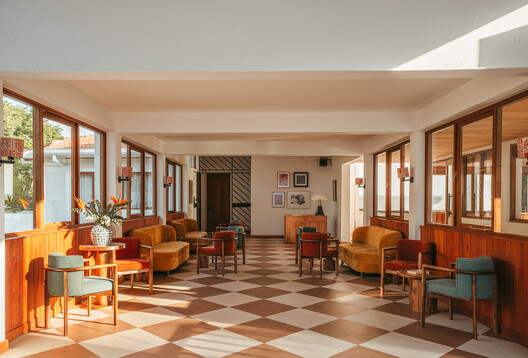 Céline & Lolo Hotel / Powerhouse Company Céline & Lolo Hotel / Powerhouse Company - Interior Photography, Dining room, Wood, Chair