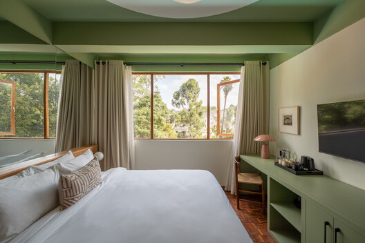 Céline & Lolo Hotel / Powerhouse Company Céline & Lolo Hotel / Powerhouse Company - Interior Photography, Bedroom, Bed