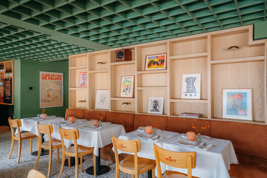 Céline & Lolo Hotel / Powerhouse Company Céline & Lolo Hotel / Powerhouse Company - Interior Photography, Table, Chair