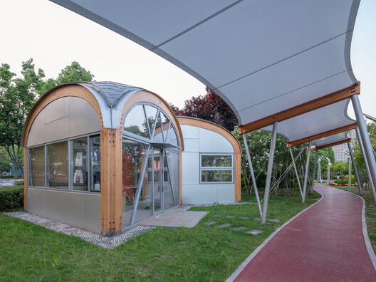 TBB Libraries – Hundred Flowers Park Libraries / Atelier Liu Yuyang Architects - Exterior Photography