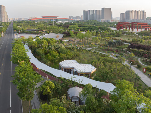 TBB Libraries – Hundred Flowers Park Libraries / Atelier Liu Yuyang Architects - Exterior Photography