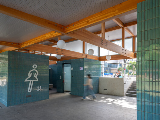 TBB Libraries – Hundred Flowers Park Libraries / Atelier Liu Yuyang Architects - Interior Photography, Glass