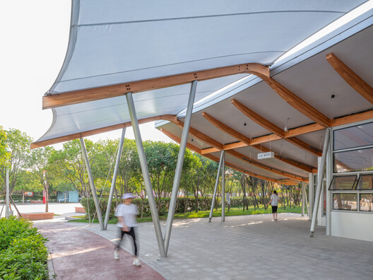 TBB Libraries – Hundred Flowers Park Libraries / Atelier Liu Yuyang Architects - Exterior Photography