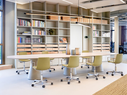 Design Hotels HQ  / RHO - Interior Photography, Closet, Table, Chair, Shelving