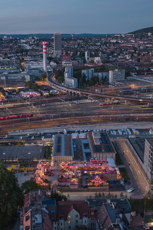 Remise Rosa Complex / Hello Wood Remise Rosa Complex / Hello Wood - Exterior Photography, Cityscape, Aerial View Photography