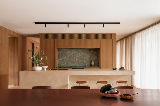 The Gentle House / the Stylesmiths The Gentle House / the Stylesmiths - Interior Photography, Kitchen, Wood, Table, Lighting, Countertop, Chair