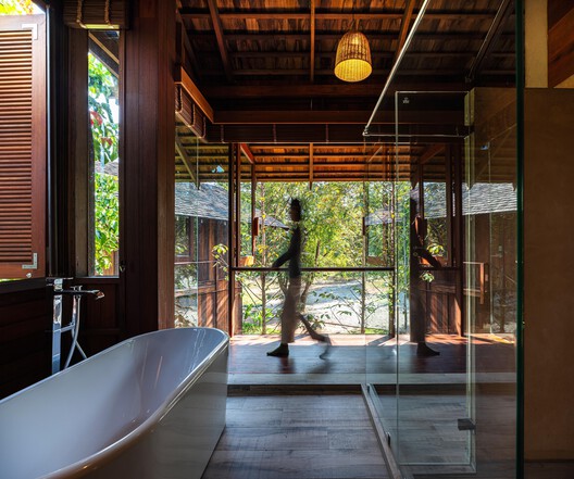 Nachan the Antique Courtyard Hotel / PAVA architects - Interior Photography, Wood, Deck