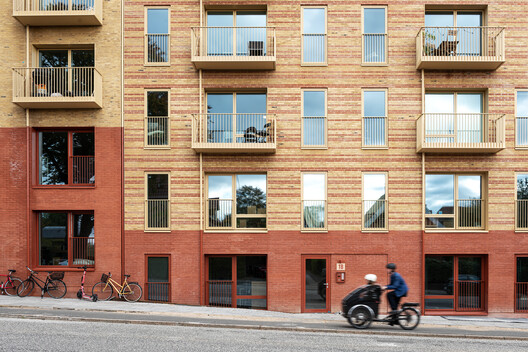 The Willemoesgade block / CEBRA The Willemoesgade block / CEBRA - Interior Photography, Windows, Facade, Brick, Concrete
