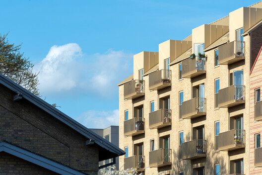 The Willemoesgade block / CEBRA The Willemoesgade block / CEBRA - Exterior Photography, Facade, Balcony