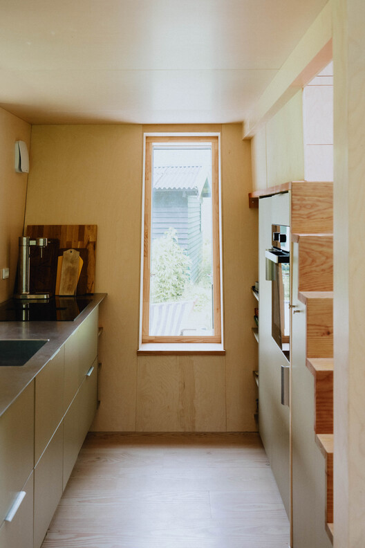 EcoNeo Summerhouse / SAGA Space Architects EcoNeo Summerhouse / SAGA Space Architects - Interior Photography, Kitchen, Wood, Countertop