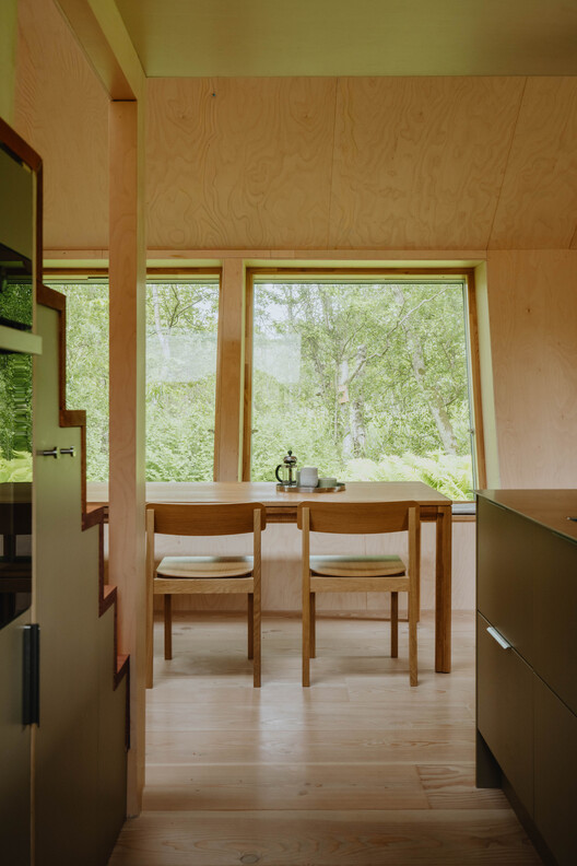 EcoNeo Summerhouse / SAGA Space Architects EcoNeo Summerhouse / SAGA Space Architects - Interior Photography, Dining room, Wood, Chair