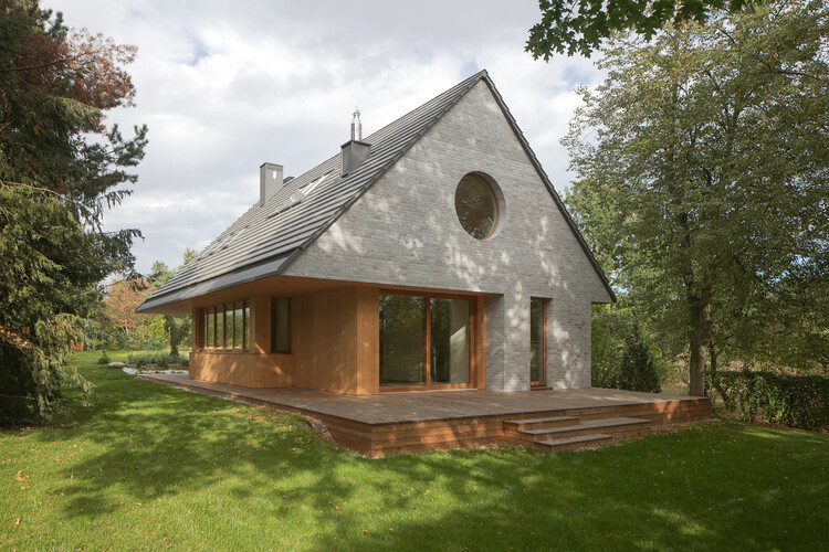 Elemental House / YUMI Architekci - fotografía exterior, madera, jardín