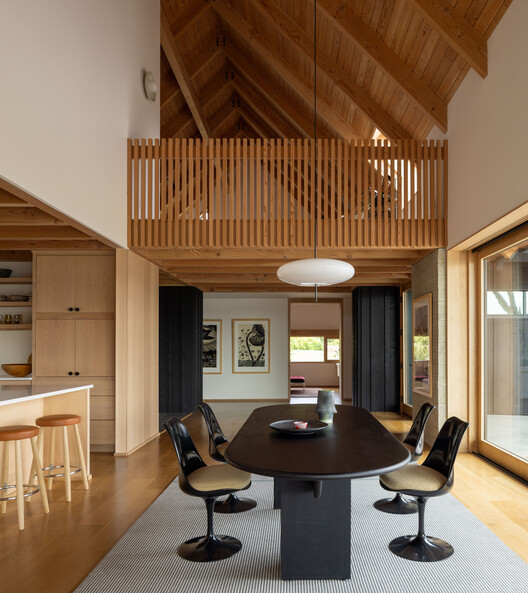 Dyes Inlet House / SHED Architecture & Design Dyes Inlet House / SHED Architecture & Design - Interior Photography, Wood, Table, Chair