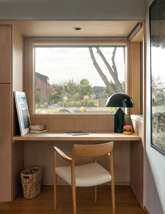 Dyes Inlet House / SHED Architecture & Design Dyes Inlet House / SHED Architecture & Design - Interior Photography, Wood, Table, Lighting, Shelving, Chair