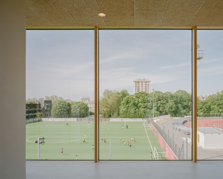 Rebecca Cheptegei Sports Hall, Pantin / Atelier Ramdam - Interior Photography