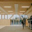 Rebecca Cheptegei Sports Hall, Pantin / Atelier Ramdam - Interior Photography, Sustainability, Beam