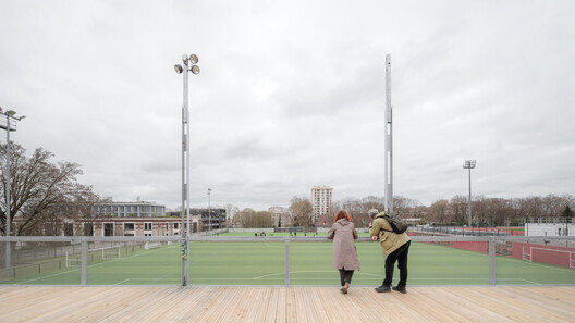 Rebecca Cheptegei Sports Hall, Pantin / Atelier Ramdam - Interior Photography