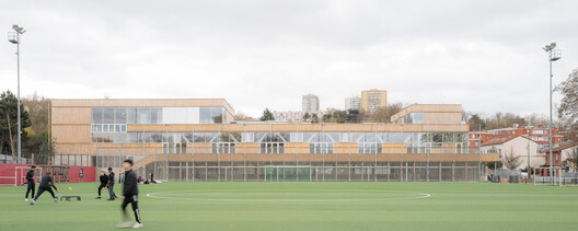Rebecca Cheptegei Sports Hall, Pantin / Atelier Ramdam - Exterior Photography