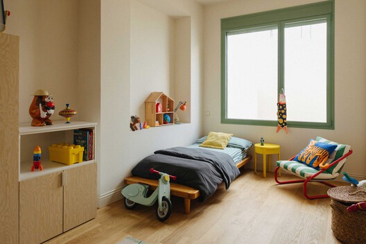 House Hotelito / FIVE OH FIVE House Hotelito / FIVE OH FIVE - Interior Photography, Bedroom, Wood, Shelving, Lighting, Bed