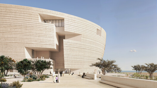 Herzog & de Meuron Unveils New Images of Lusail Museum on Qatar's Al Maha Island Herzog & de Meuron Unveils New Images of Lusail Museum on Qatar's Al Maha Island - Image 4 of 7