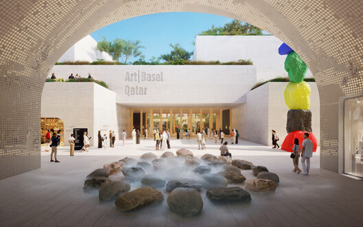 Herzog & de Meuron Unveils New Images of Lusail Museum on Qatar's Al Maha Island Herzog & de Meuron Unveils New Images of Lusail Museum on Qatar's Al Maha Island - Image 5 of 7