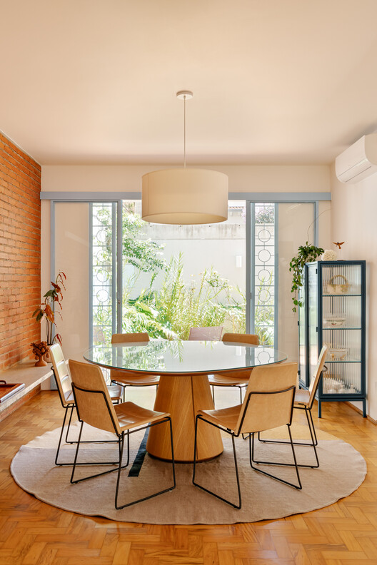 BF2 House / Peninsula Arquitetura BF2 House / Peninsula Arquitetura - Interior Photography, Dining room, Chair, Table, Wood, Glass