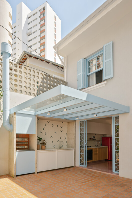Casa BF2 / Peninsula Arquitetura - Fotografía interior, Casas, Fijación Vigas, Balcón