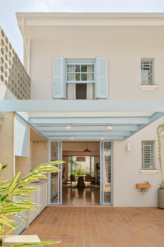 BF2 House / Peninsula Arquitetura BF2 House / Peninsula Arquitetura - Interior Photography, Wood, Door, Balcony, Patio, Courtyard