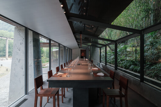 Stream Restaurant / Atelier Guo Stream Restaurant / Atelier Guo - Interior Photography, Dining room, Glass, Chair