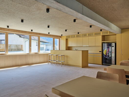Fire Station and Community Hall Mötz / Imgang Architekten Fire Station and Community Hall Mötz / Imgang Architekten - Interior Photography, Wood, Chair