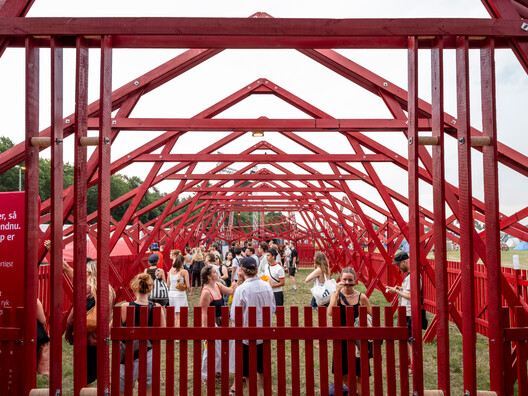 A Temporary Train Station for Roskilde Festival / Royal Danish Academy - Interior Photography