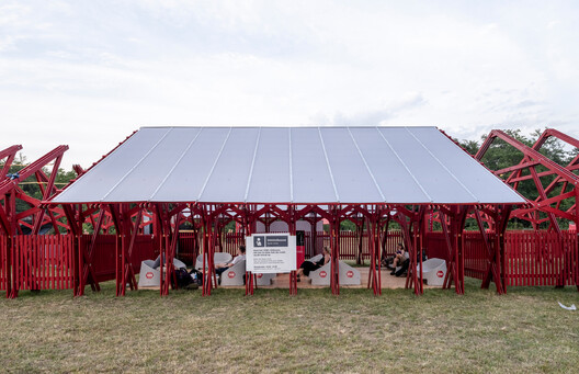 A Temporary Train Station for Roskilde Festival / Royal Danish Academy - Exterior Photography