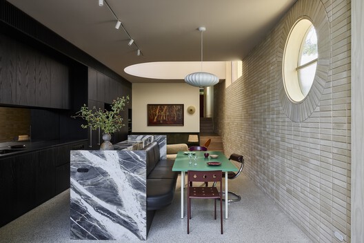 Playhouse Residence / Carter Williamson Architects Playhouse Residence / Carter Williamson Architects - Interior Photography, Wood, Lighting, Table, Countertop, Kitchen, Chair