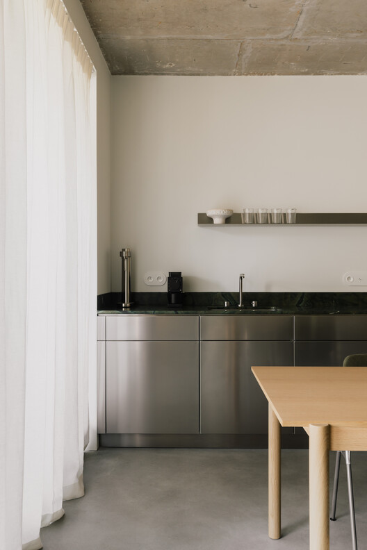 Apartment in the Heart of Jeżyce in Poznań / LBWA Apartment in the Heart of Jeżyce in Poznań / LBWA - Interior Photography, Kitchen, Countertop, Sink