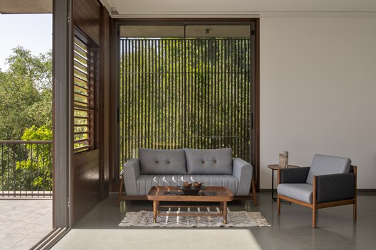The Melody House / MODO Designs - Interior Photography, Living Room, Wood, Sofa, Table, Chair