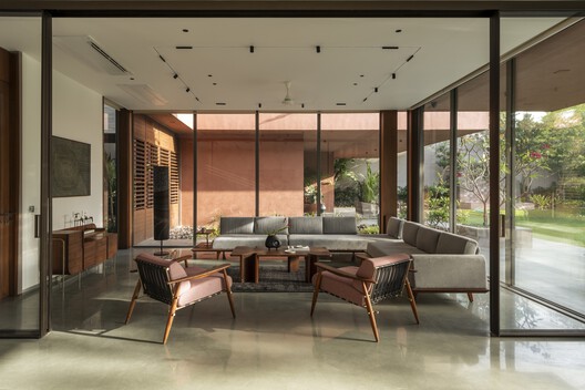 The Melody House / MODO Designs - Interior Photography, Living Room, Wood, Table, Chair, Sofa