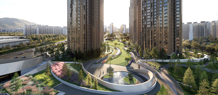 Studio Libeskind projeta novas torres residenciais de alta densidade em Seul - Imagem 2 de 5