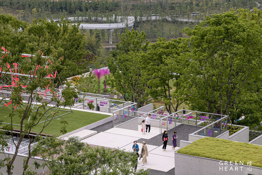 Green Heart Commercial Complex & A4X Art Center / E PLUS DESIGN Green Heart Commercial Complex & A4X Art Center / E PLUS DESIGN - Exterior Photography