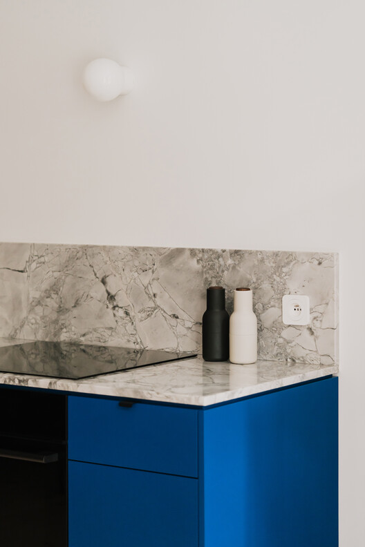 Apartment Interior within Poznań's Łazarz District / LBWA Apartment Interior within Poznań's Łazarz District / LBWA - Interior Photography, Kitchen, Countertop