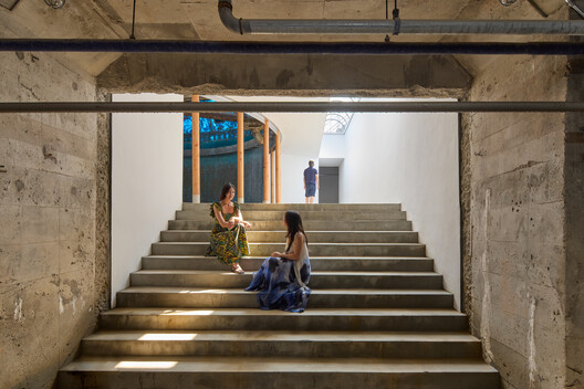Be-Fore Facility / a.co.lab Be-Fore Facility / a.co.lab - Interior Photography, Stairs, Wood, Concrete