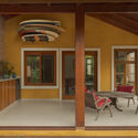 Jardim House Renovation / Baixo Impacto Arquitetura - Interior Photography, Renovation, Door, Beam, Chair