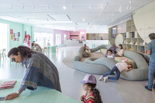 Diriyah Biennale Foundation Public Programs Building / Ariel André-GOLEM Diriyah Biennale Foundation Public Programs Building / Ariel André-GOLEM - Interior Photography