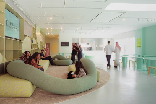 Diriyah Biennale Foundation Public Programs Building / Ariel André-GOLEM Diriyah Biennale Foundation Public Programs Building / Ariel André-GOLEM - Interior Photography, Living Room