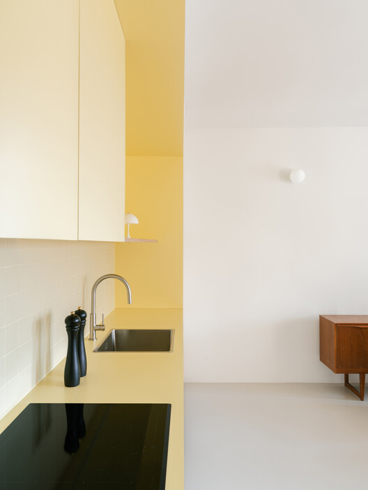 Riera Renovation / LABLANCA - Interior Photography, Wood, Countertop, Sink