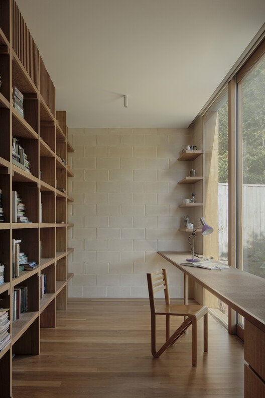 A Courtyard House / Office MI—JI A Courtyard House / Office MI—JI - Interior Photography, Closet, Wood, Shelving